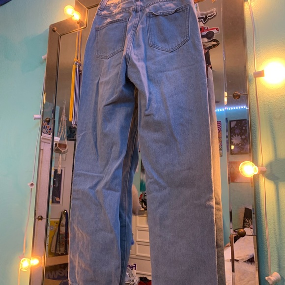 Light washed and denim ripped jeans - Picture 12 of 12